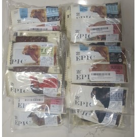 Epic EPIC Bars 100% Animal-Based Whole Protein, Sampler Assorted Variety...