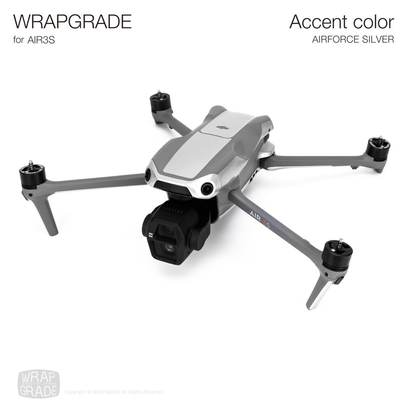 WRAPGRADE Skin Sticker for DJI Air 3S Accent Color Sticker