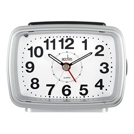 Acctim 13882 Titan 2 Silver Alarm Clock, One Size, See description