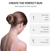 Invisible Elastic Hair Nets with Bobby Pins for Ballerina Buns