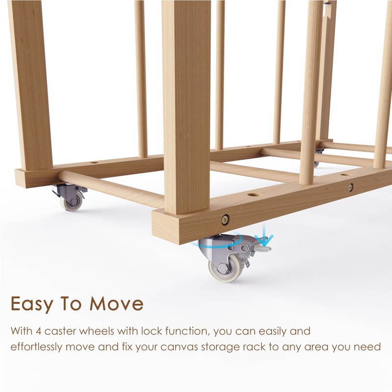 Art Storage Rack, Art Canvas Storage, Art Drying Rack, Canvas
