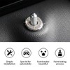 4Pack Bling Car Inner Door Lock Cover Stickers, Colorful