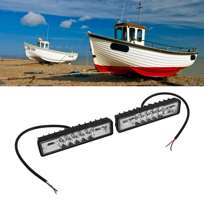 LED Work Light 12‑85V 48W White Yellow Light Color IP67