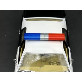 LED Ready Lightbar 1/18 LED Ready AeroDynic Lightbar Dukes Of Hazzard Sheriff Blue Red Police CHP