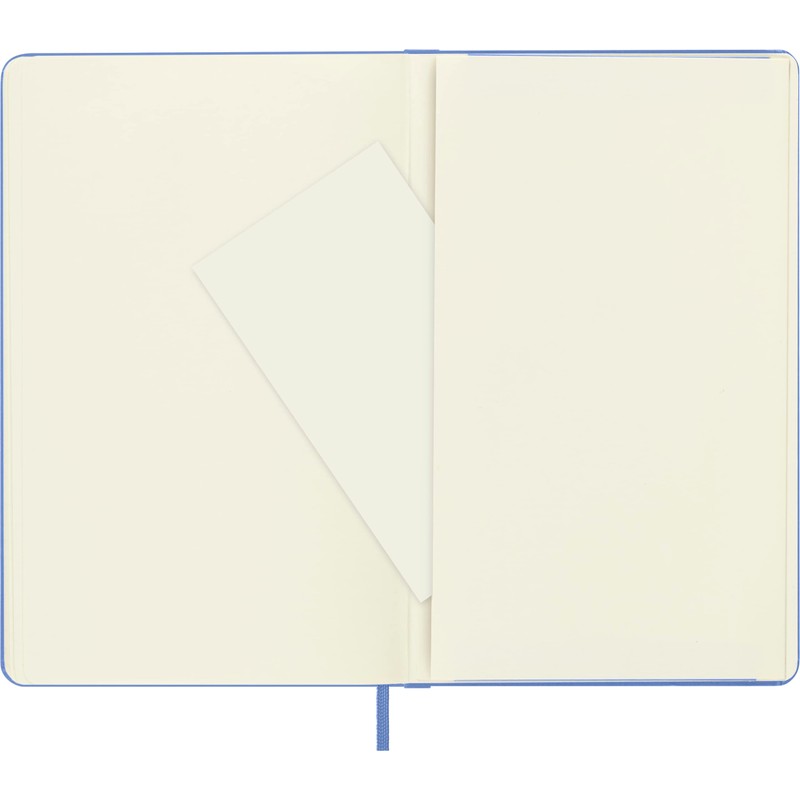 Moleskine - Classic Notebook, Plain Notebook, Hard Cover and Elastic