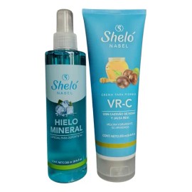 Duo Sheló Nabel Crema Vrc + Hielo Mineral