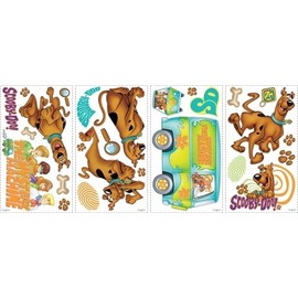 SCOOBY DOO 26 BiG Wall Stickers Mystery Machine Decals