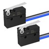Joinfworld Waterproof Micro Limit Switch with Hinge Lever 6A 12V