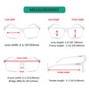 Eyekepper Oversized Reading Glasses Square Large Frame Readers for Men