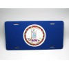 DIGIART INTERNATIONAL VIRGINIA STATE FLAG METAL CAR NOVELTY LICENSE PLATE