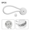 5 PCS Bungee Shock Cord Clip with Knobs, Pull Tie