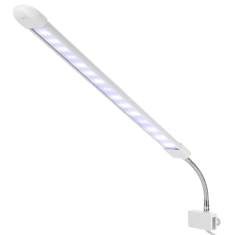 Fish Tank Clip on Light Aquarium Clamp Lamp with White