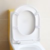 4 Pcs Transparent Toilet Seat Bumper Set, Silicone Strong Adhesive