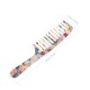 Healvian 2pcs Wide Teeth Hair Comb Tortoise Shell Gentle Smoothing