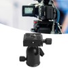 Panoramic Ball Head 360 Degree Rotating 3/8in Thread Metal Tripod
