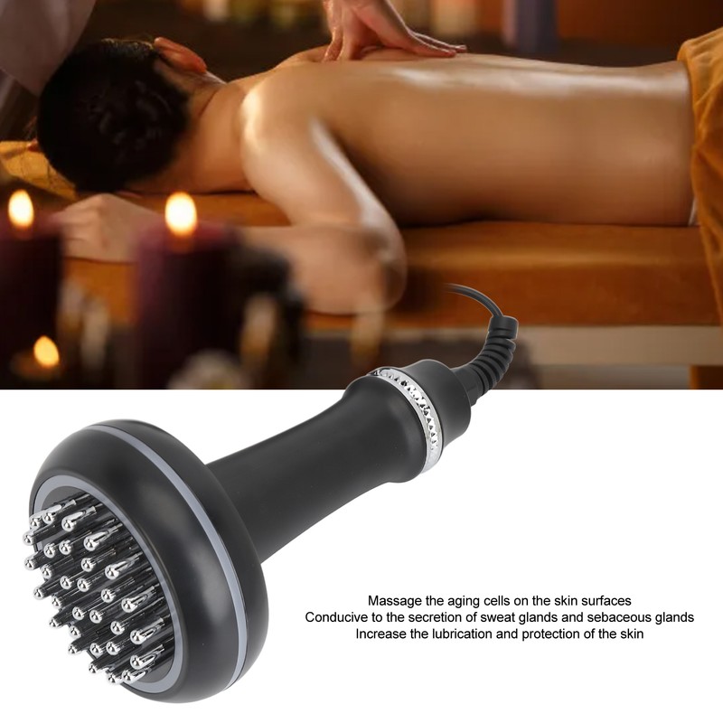Electric Meridian Dredging Massager Microcurrent Heating Promote Circulation Cellulite Removal