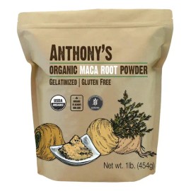 Suplemento Anthony's Maca de Organic Maca Root Powder x 454g