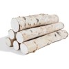6 Pack Birch Logs Decorative Birch Branches Natural Birch Log