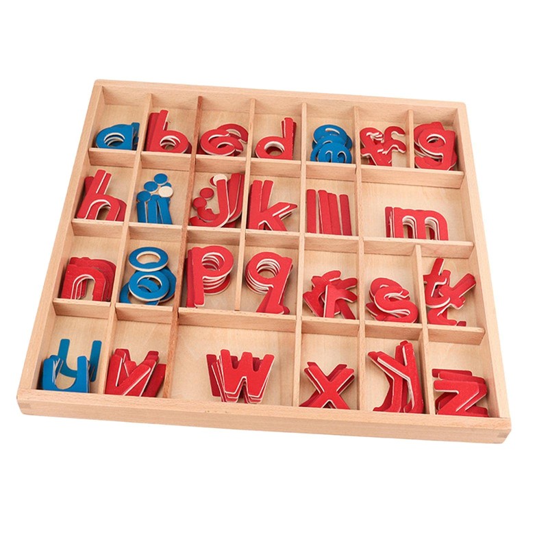 Harilla Language Learning Toy Small Moving Alphabet Letter Games Montessori