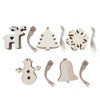 Innovative DIY Wooden Pendant Hanging Ornaments Crafts for Home Christmas
