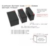 Elephant cases Waterproof Kayak Battery case Box Elephant B100S4 for