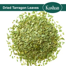 Kashan Dried Tarragon Leaves, Great Aromatic Seasoning for Food Flavoring, Salad, Soups and Meat, Garnish, Vegetarian 4oz (113g)