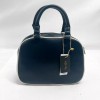 John Galt Navy Top Handle Purse