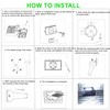Dusk to Dawn 120W Rotatable LED Wall Pack Light, 5000K