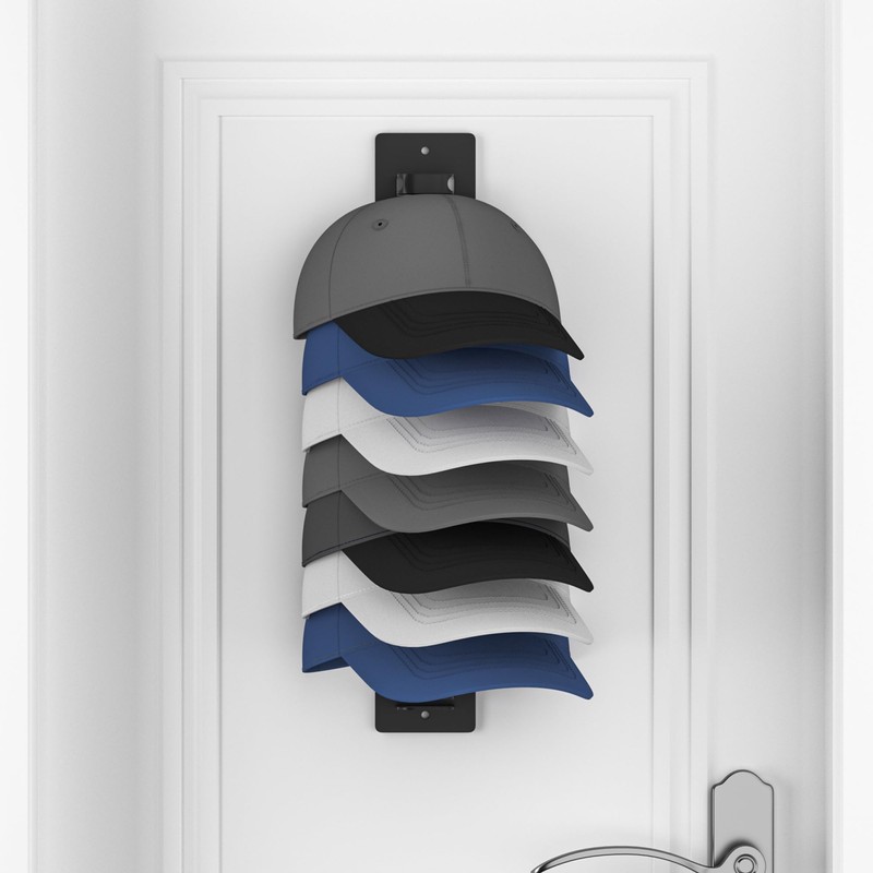 ADDUDU Hat Rack,Wall-Mounted Hat Organizer for Closet Bedroom RV Living