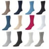HJ Hall Men's Softop Cotton Socks , 1 pair,Black, 4-7