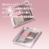 INTO U Eyeshadow Rotational Eyeshadow Palette, 4 Colors, Glossy, Glitter,