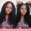 Bugtum Deep Wave Curly 5x5 Hd Lace Closure Glueless wigs
