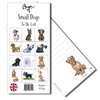 Bryn Parry To Do List Magnetic Notepad. Small Dogs