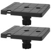 2pcs Universal Fish Finder Mount Bracket Marine Boat Fish Detector