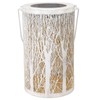 Garden Hanging Light Outdoor Solar Powered Lantern 5730LED White Forest