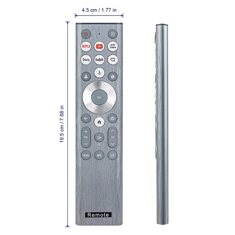 NTQinParts Voice TV Remote Control Controller Replacement for Hisense 85U8QG