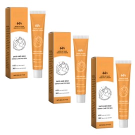 Guegine 3Pcs Hair Removal Cream Face, Facial Hair Remover Cream for Women, Gentle and Non-Irritating Effective Delayed Hair Growth for All Skin Types (20g/Stick)