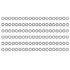 120Pcs Washer Flat Stainless Steel 4mm ID 7mm OD Accessory