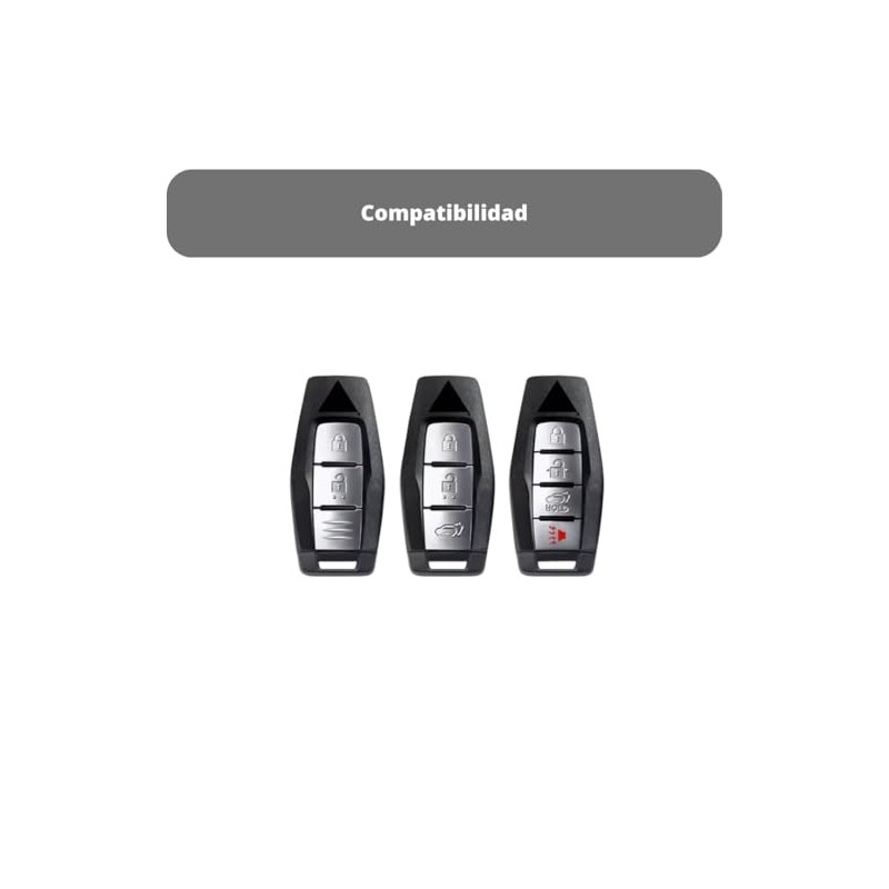 GV TECH Funda para Llave Compatible con Mitsubishi Outlander PHEV