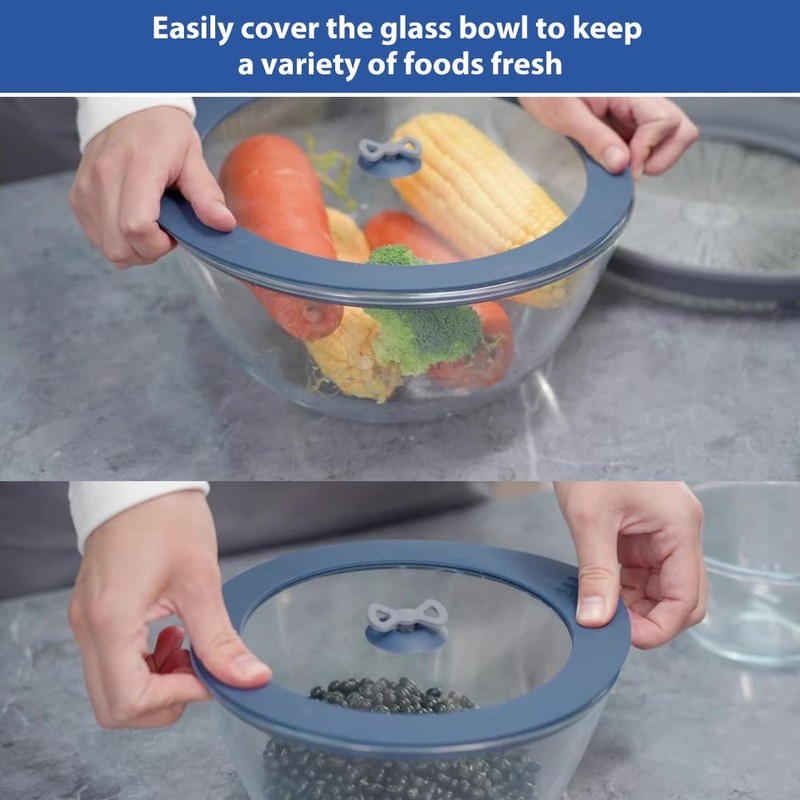 4 Pack Replacement Lids for Pyrex 7200-PC 2 Cup Glass