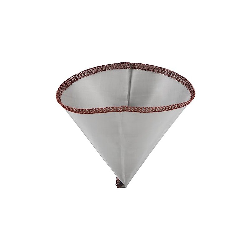 Reusable Coffee Filter Cone Shape Fine Filtering 304 Stainless Steel