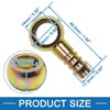 A ABSOPRO Banjo Fitting Fuel Brake Pipe Connector 3/8 Inch
