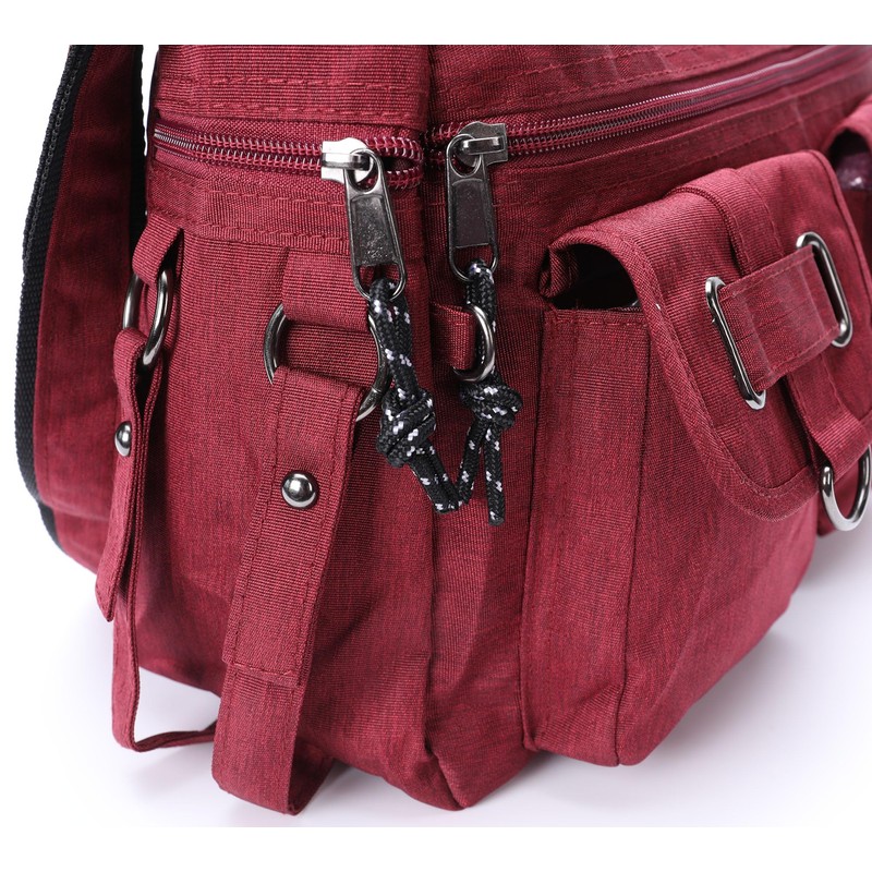 irisaa Women's Shoulder Bag, Canvas Multifunctional Shoulder Bag, Casual Handbag