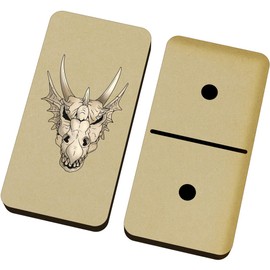 Azeeda 'Dragon Skull' Domino Set & Box (DM00042119)
