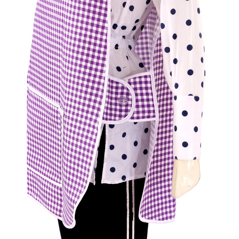 LINEN CLOSET Womens Tabards with Pockets for Men Ladies Cleaning