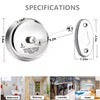 JIMSUMM Retractable Clothesline, 304 Stainless Steel Shower Clothesline, 9.2ft Adjustable