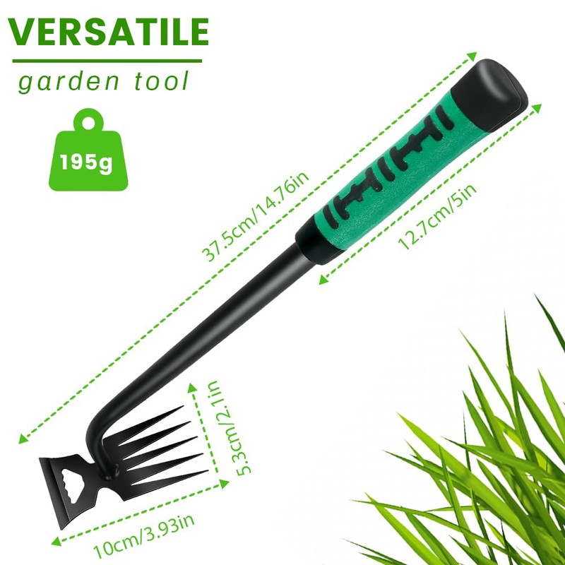 OFFCUP Weed Puller, Portable Garden Weeder Uprooting Weeding Tool, 5