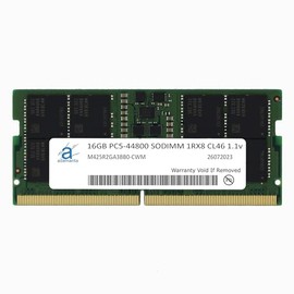 Adamanta 16GB (1x16GB) Compatible for Dell Latitude 14 3450, 15 3550, 14 5450, 15 5550 Laptop DDR5 5600MHz PC5-44800 SODIMM 1Rx8 CL46 1.1v Notebook Memory Module Upgrade RAM