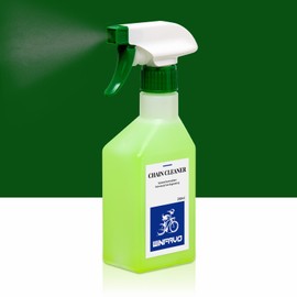 WINFAVO Bike Chain Lube and Degreaser: Bike Chain Cleaning Kit Spray Degreaser with Dry Chain Wax Lube - Drivetrain ＆ Brake Wash for Bicycle 350ML, Solvent Formulation, Extremely Fast Degreasing