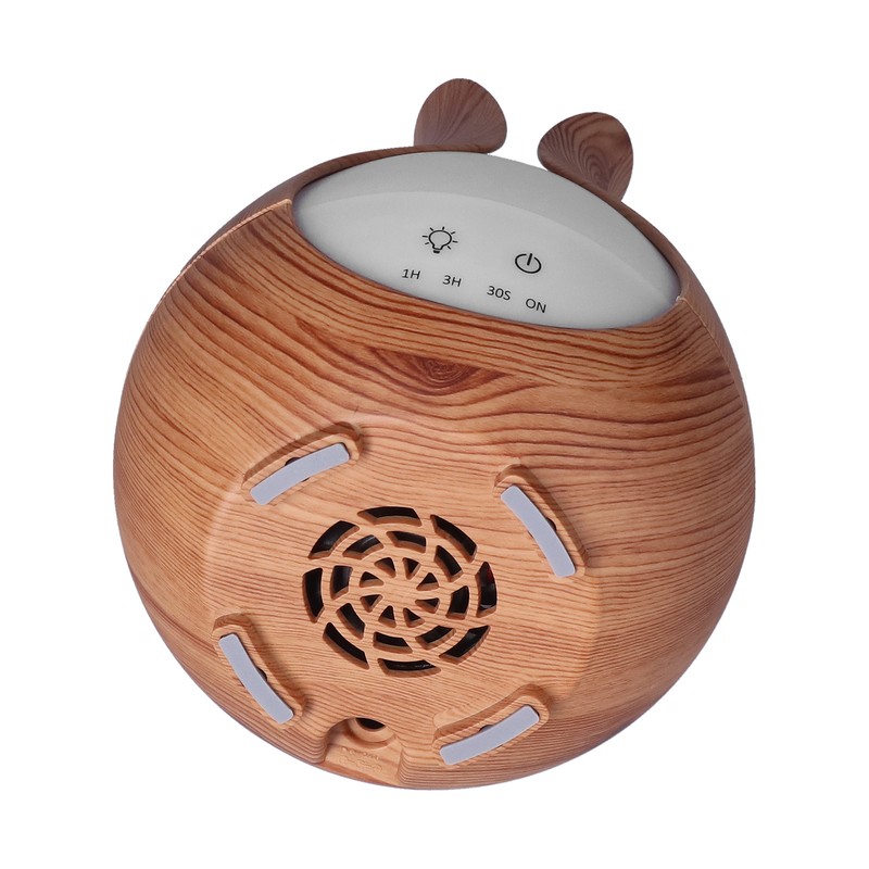 Aromatherapy Humidifier 200ml 100V to 240V Light Wood Grain Diffuser